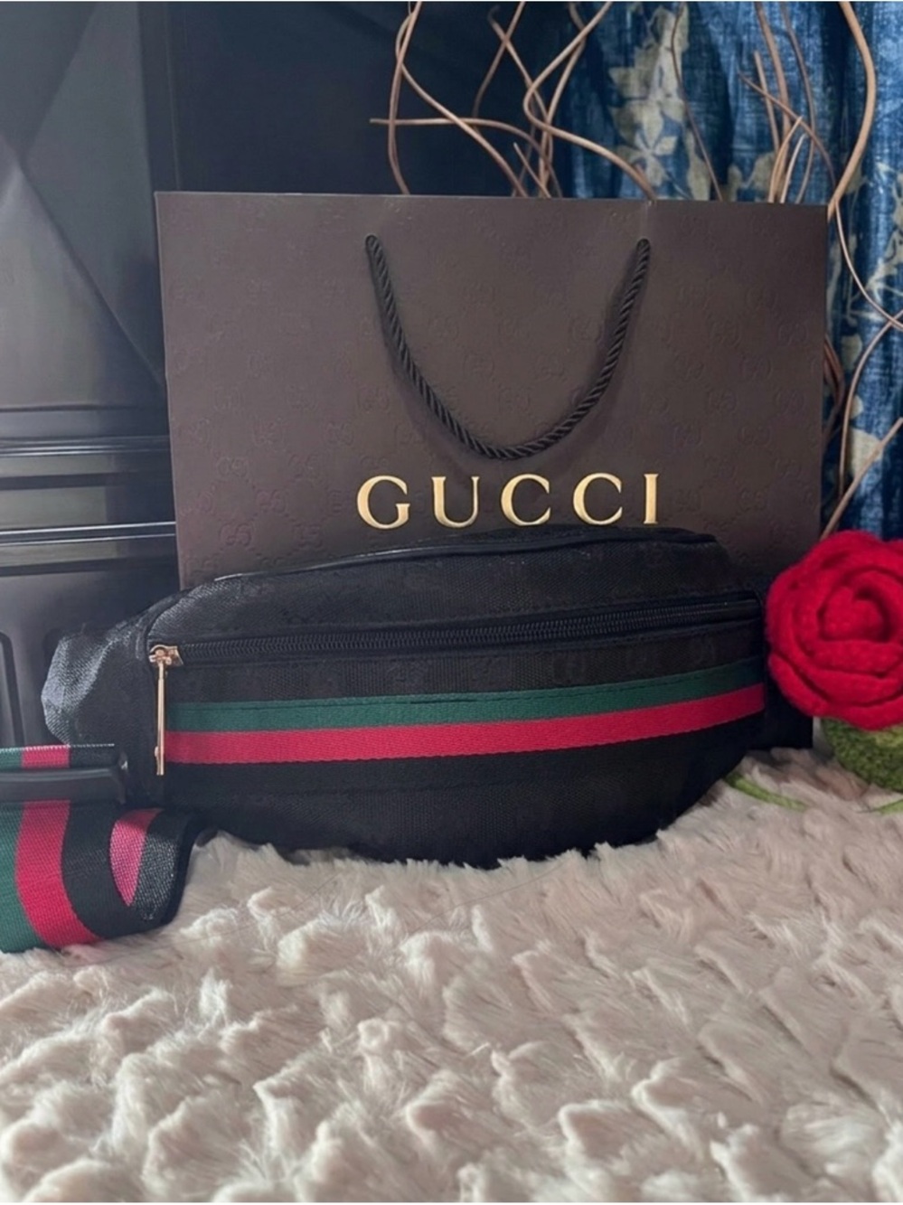 nwot Canvas Belt Bag